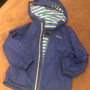 Lands' End Blue Hooded Jackets